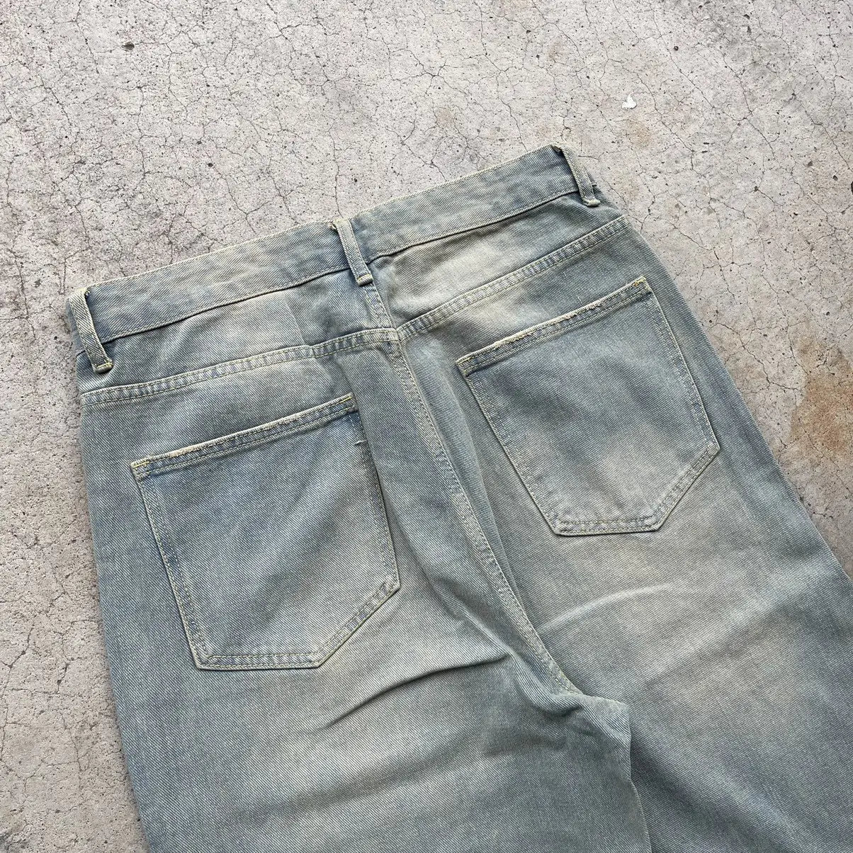 Sailor Tan Wide-Leg Denim Pant