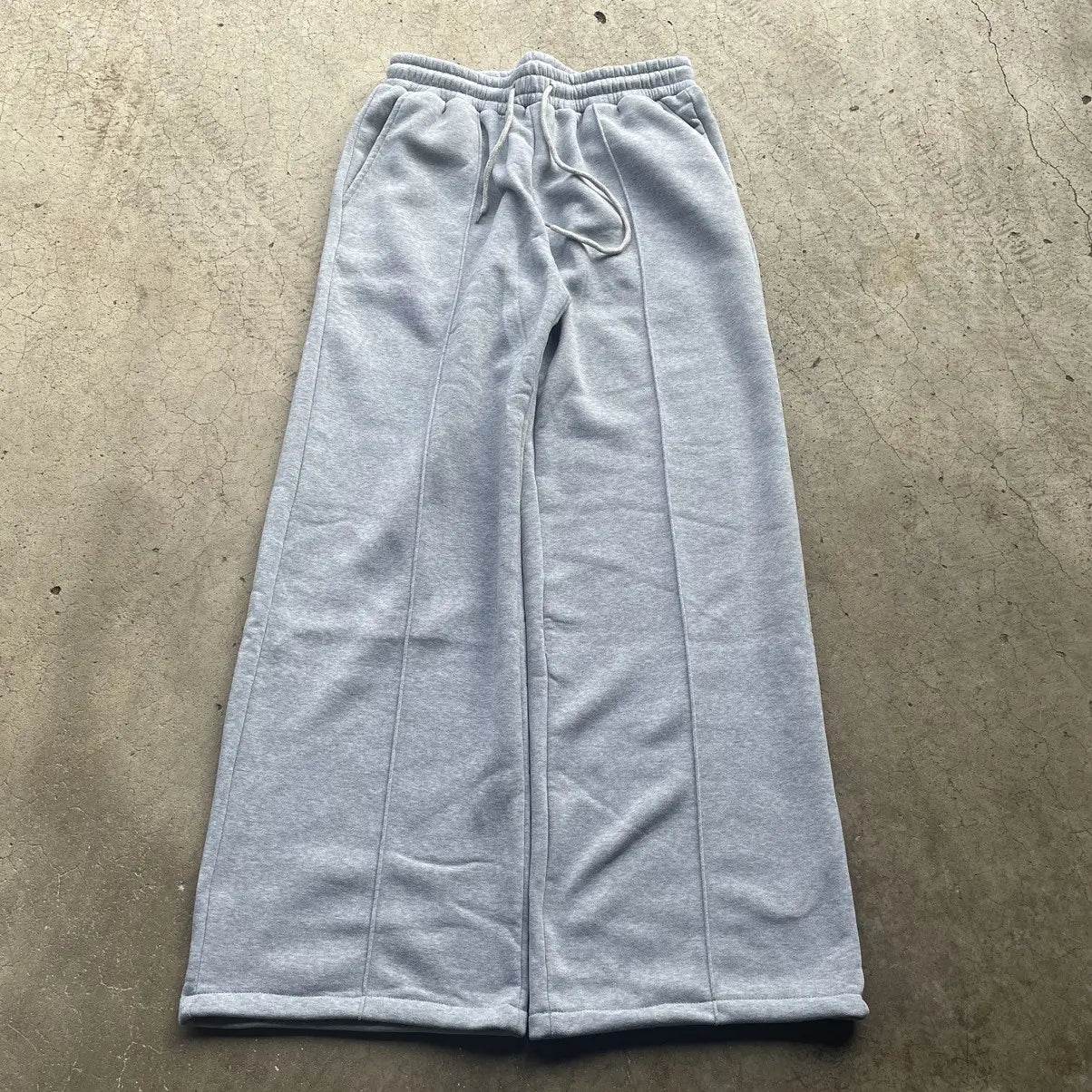 PSEUDO Baggy Fit Wide Leg Sweatpants